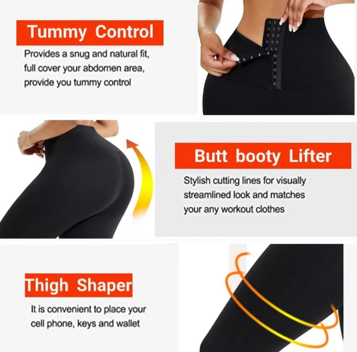 High waisted leggings